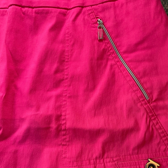 Bundle of 2 Women's Jamie Sadock Skorts Beige and Pink Golf Skirt Size 16 Strech - Picture 13 of 13